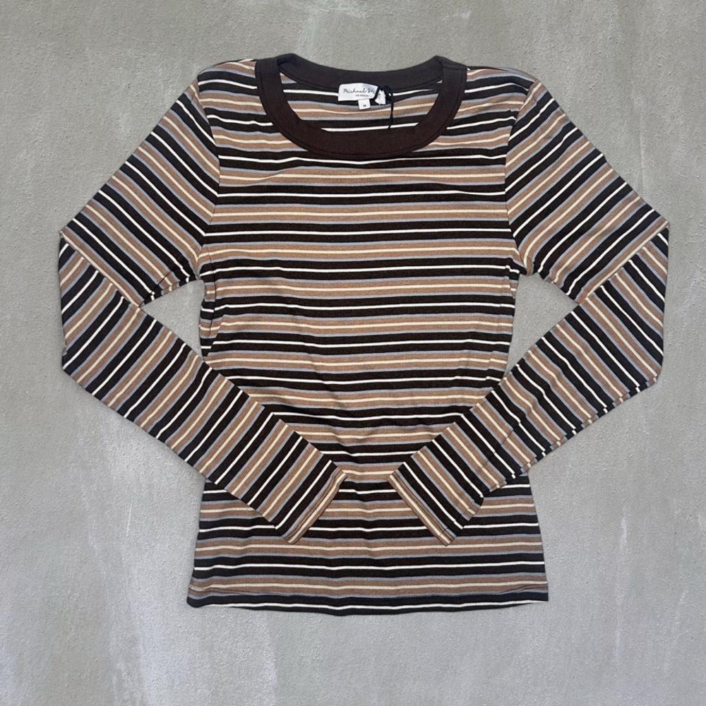 Stripe long sleeve